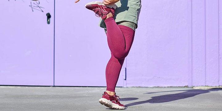 rundgestrickte kompressionsstruempfe